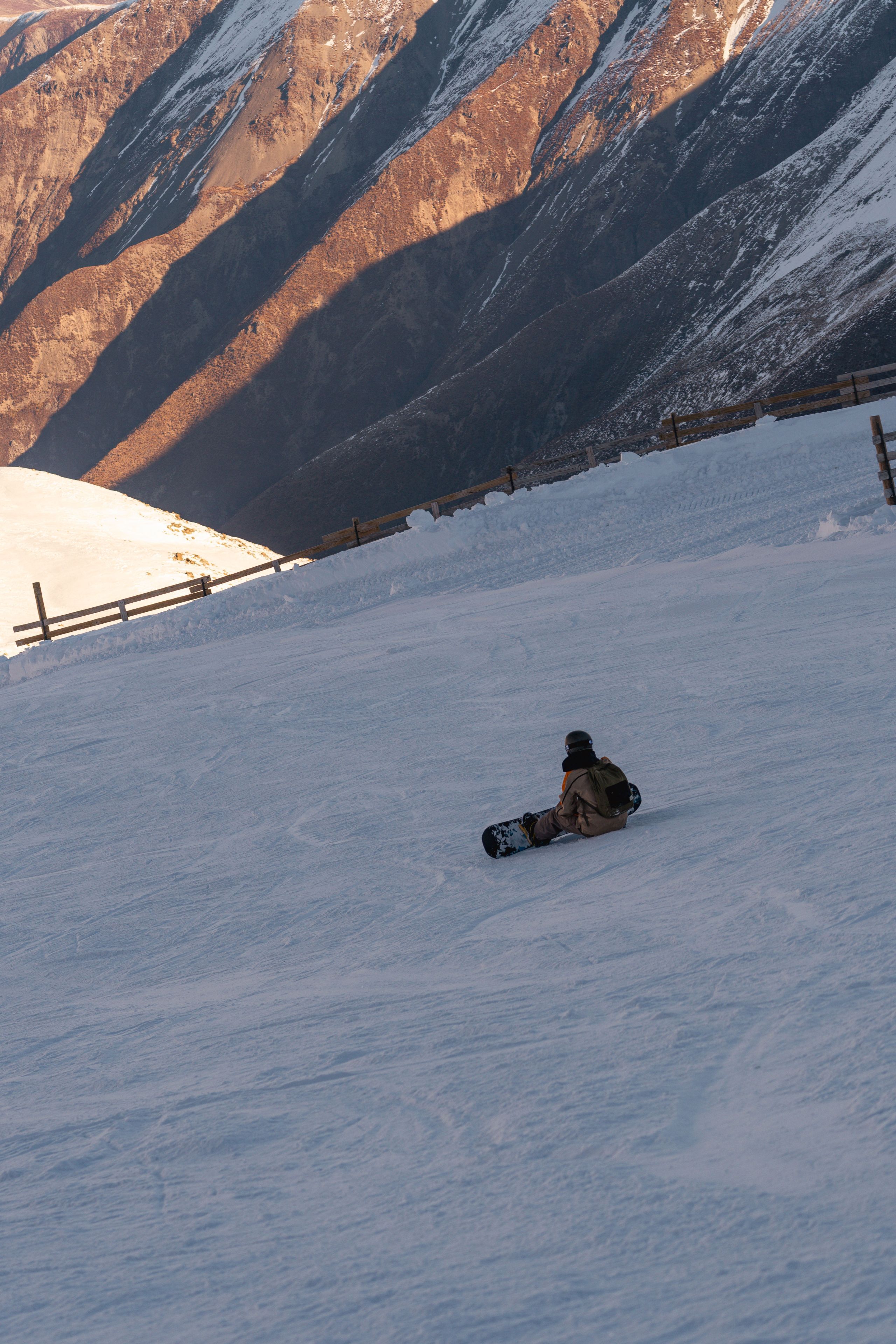 Battler admiring the view